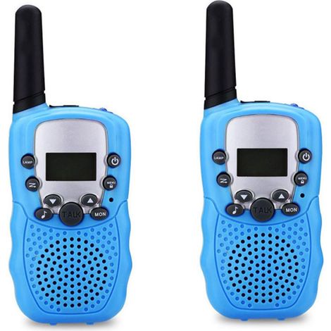 Talkie-walkie pour enfants, interphone radio bidirectionnel, portée de 3 km-AquaForge (1/5)