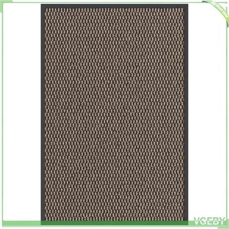 Paillasson - FAFEISY - 4105580 - Marron - 60x90 cm - Polypropylène touffeté (1/5)