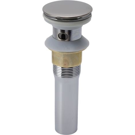 Robinet Évier Drain Pop-Up Anti-Rebond Électroplacé Anti-Fuite Acier Inoxydable Panier Filtre Lavabo Diamètre 41-50mm Interface 32mm Drain (1/5)