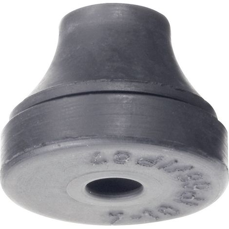 PB Fastener 1101-CR-SW Kabeldurchführung Klemm-Ø (max.) 7 mm Plattenstärke (max.) 4 mm Chloropren-