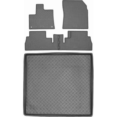 Citroën Berlingo III Kombi ab 2018 SET - Gummifußmatten + Kofferraummatte