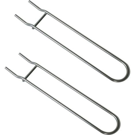 2 pcs Lève-Grille en Acier Inoxydable Levier de Grille de Barbecue poignées Grille de Barbecue soulever Facilement grilles Chaudes Sales Accessoires de Barbecue Barbecue Lifter Grille (1/5)