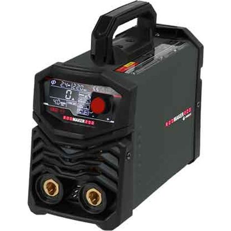 SALDATRICE AD ELETTRODO INVERTER 'RODMAKER 200'  Campo di regolazione 10-200 Amp