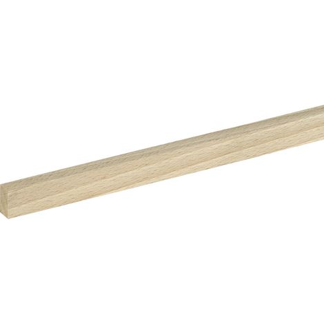 FN Neuhofer Flachleiste 95 cm 15 x 8 mm Buche Leisten (1/2)