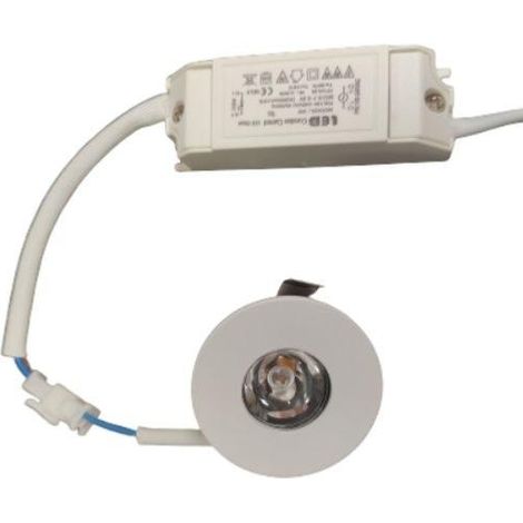 Mini Spot LED Encastrable 3W 24° Rond - Blanc Neutre - SILUMEN (1/2)