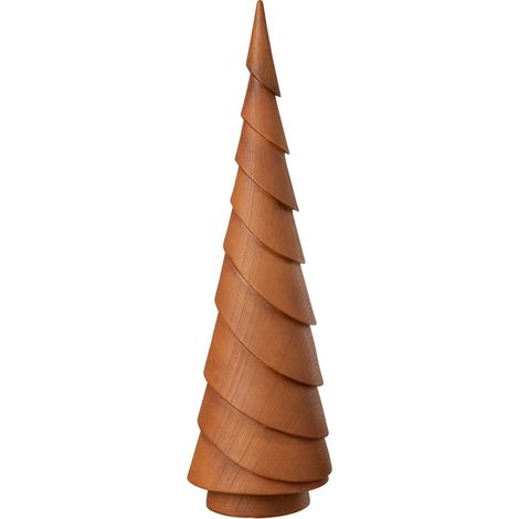Pin Design en Résine "Imitation Bois" 63cm Marron