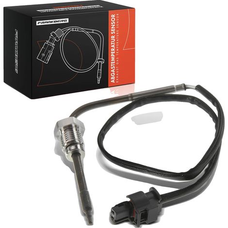 Sensor de temperatura, cable de 445 mm de longitud, sensor PTC, compatible con MERCEDES-BENZ, compatible con SMART, conector de 2 pines (1/5)