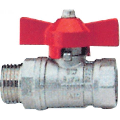 VALVOLA A SFERA FARFALLA 1" M/F MAURER
