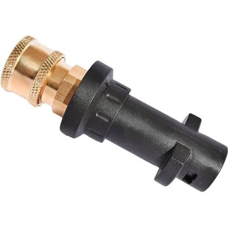 Adecuado para la máquina de lavado de coches Karcher K2-k7，adaptadores para botella de espuma con pistola de agua，conector rápido de 1/4