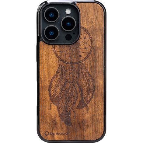 Custodia in legno Bewood per iPhone 16 Pro DREAMCATCHER IMBUIA (1/5)
