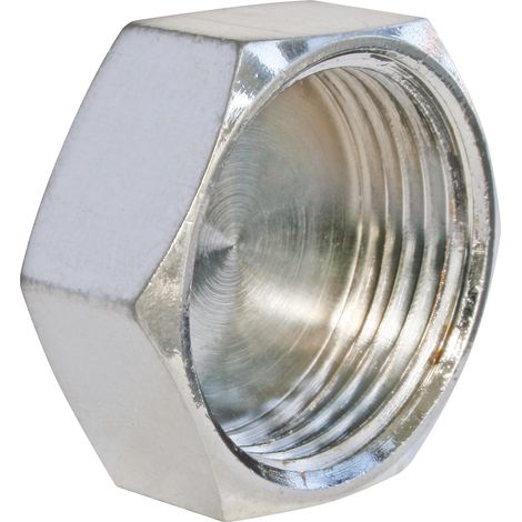 Bouchon laiton Chrome Femelle 12/17