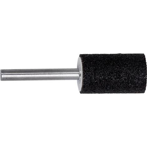 Meule sur tige en corindon brun 20 x 32 x 40 mm, queue de 6 mm, K 24, cylindrique metabo