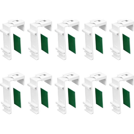 Supports de Serrage Longs , Support Rideau Coffre Volet Roulant à Fixer et Coller Sans Percage, Accessoires pour Store Enrouleur Sans Percage et Pièces de Rechange (1/5)