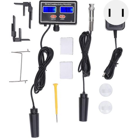 Wasserqualitätsmessgerät SG pH EC Salz ORP TDS CF TEMP 24 Stunden Überwachung für Aquarium Pool