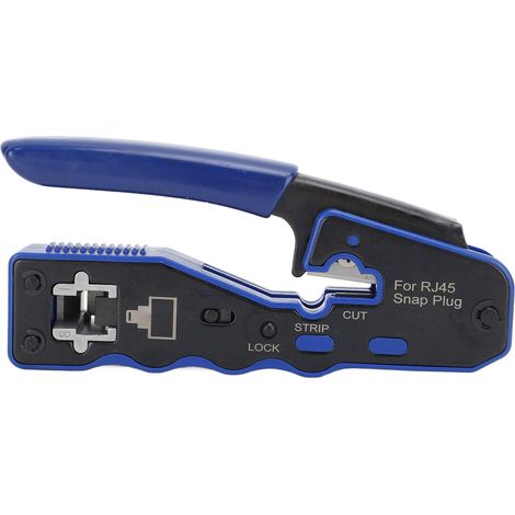 Kit de sertissage traversant Ethernet RJ45 CAT6 (1/5)
