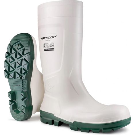 Botte agro alimentaire dunlop s4 Pvc work it Blanc T.42 - DUNLOP - NB1JB01