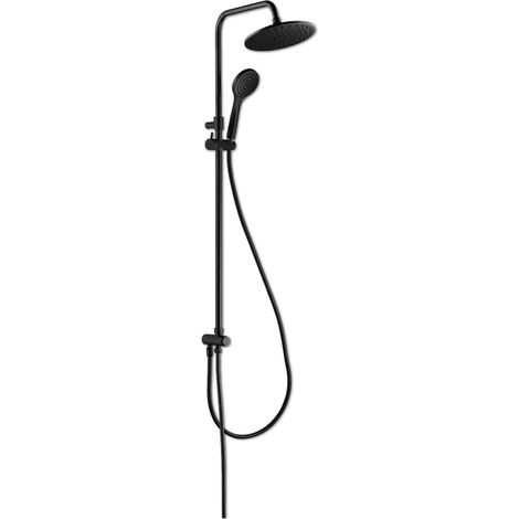 Essebagno Essesmart colonna doccia senza miscelatore nera