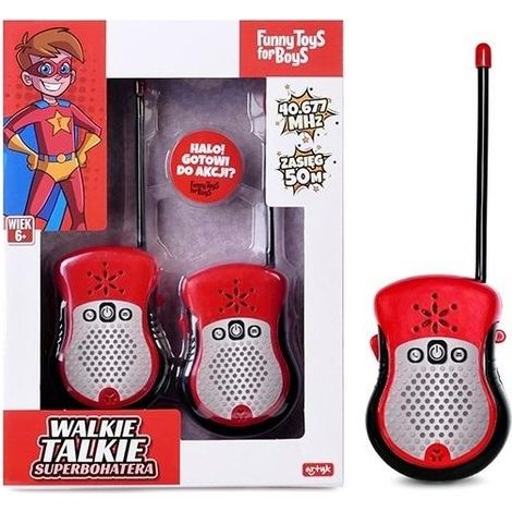 Giocattoli walkie-talkie da supereroe per bambini