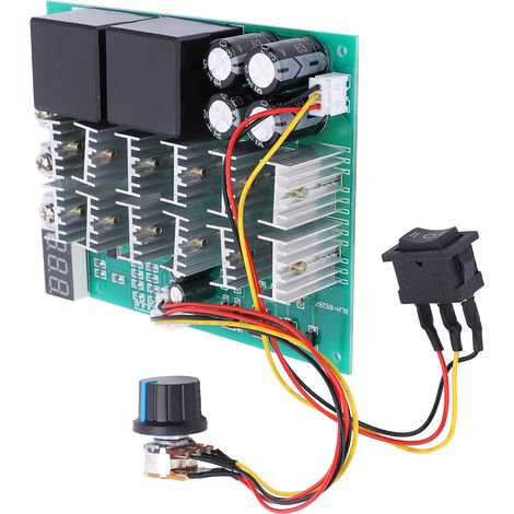 Drehzahlreglermodul für 10–55 V Gleichstrommotoren, Drehzahlregler, Digitalwaage 12–24 V, 36 V, 48 V (1/5)