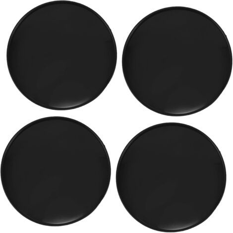 4-piece set of ABS wheel hub caps, stylish rim covers to protect the wheels, universal car accessory