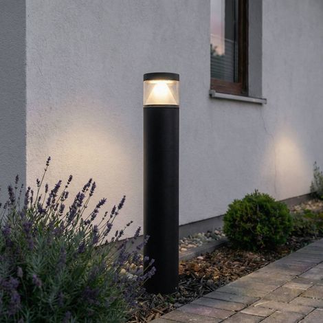 LED-utomhuslampa "Darja" aus aluminium / grå / zink von Lucande