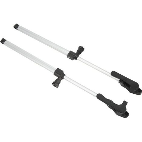 Tige de support de fenêtre de caravane – Alliage d'aluminium 310-435 mm – Installation facile – Verrouillage sécurisé (1/5)