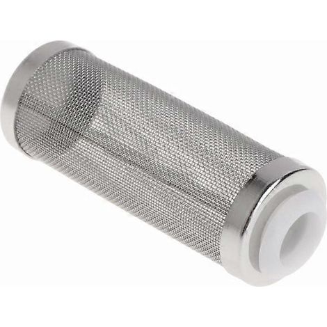 Aquarium filtre entrée acier inoxydable, protection crevettes poissons, crépine remplacement S (1/4)