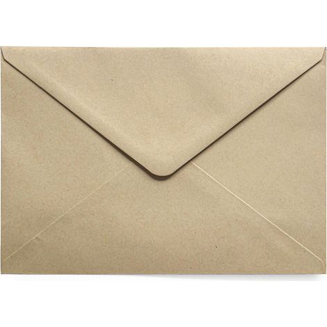 C5 Naturumschlag dunkelbeige 120 g/m² (10) 0961 (1/5)