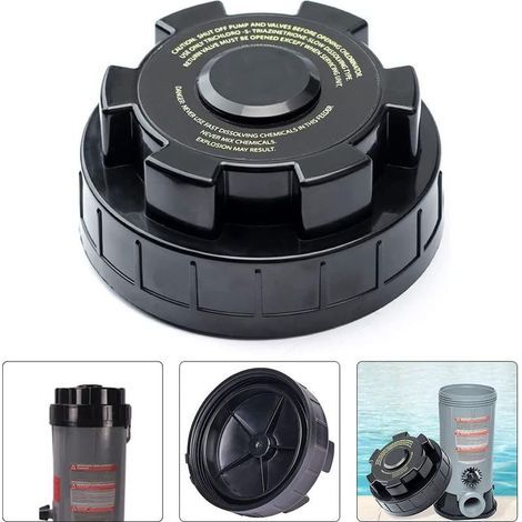 Couvercle pour chlorinateur pour Hayward CLX200C uniquement CL200 CL220 (1/4)