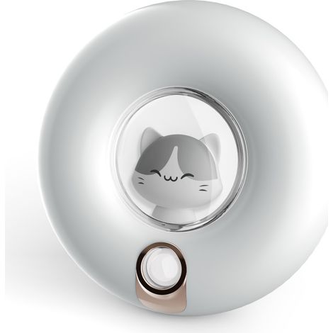 BEBUSINGOTO Luz nocturna recargable con sensor de movimiento para niños, iluminación regulable para armarios, dormitorios, pasillos, baños y garajes (medidas Φ93 x T31) (1/5)