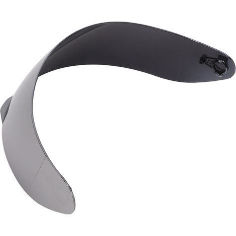 Visière de casque moto, champ de vision horizontal à 190°, lentille de remplacement épaisse pour visière AGV K5 S K3 SV argentée