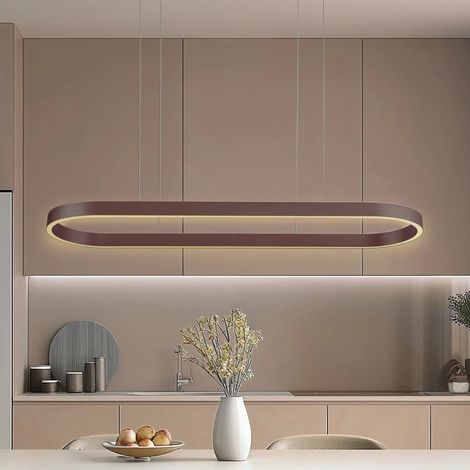 [NEUWERTIG] B-Ware Lucande Pendelleuchte Hängeleuchte Led Smart Kaffee Tuya Fernbedienung Cct929