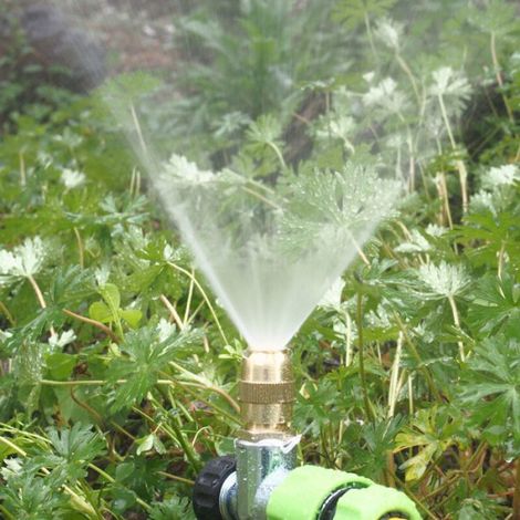 Lot de 6 arroseurs pour serre, outils agricoles, buse de pulvérisation d'eau de jardin, système d'irrigation réglable, 4 points fi (1/4)