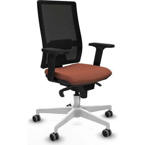 Piqueras y Crespo Horna Silla de oficina marrón cómoda