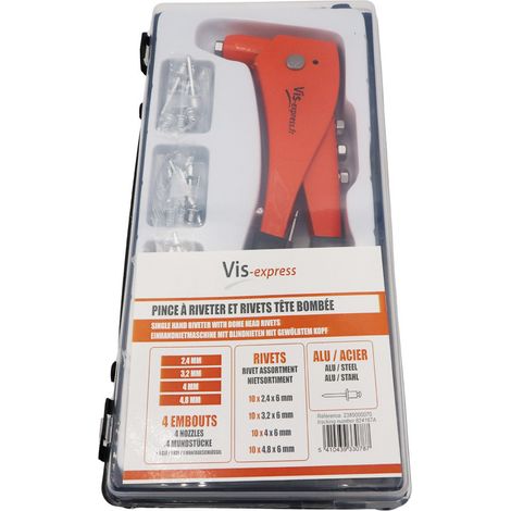 Assortiment de pince à riveter Avec Rivets-1 pièce (1/5)