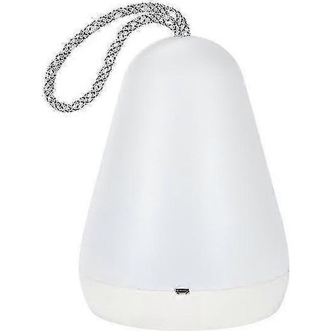 Lampe de bureau/lampe de table/veilleuse LED portable blanche (1/4)