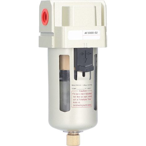 Filtre à air à particules de remplacement pour compresseur d'eau et piège à humidité, unité simple ( (1/5)