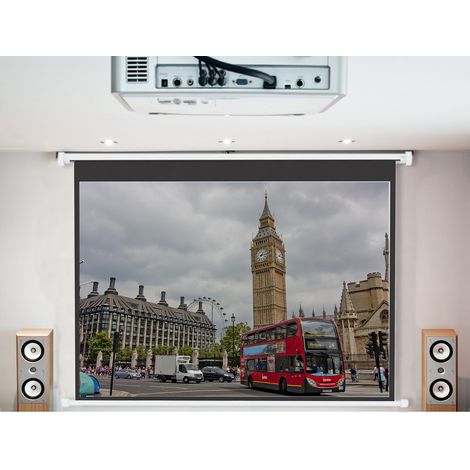 3D HD Home Theater Electric Motorised Projector Screen