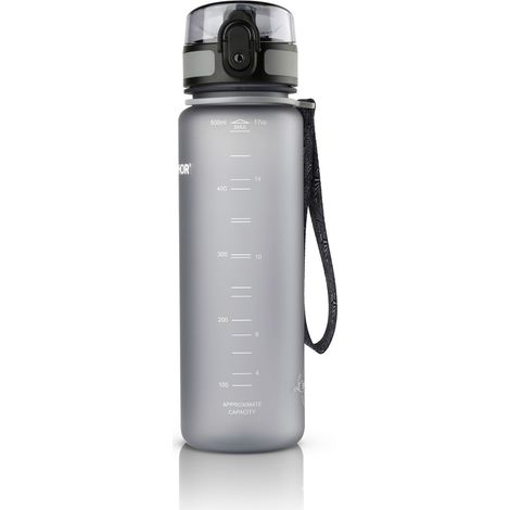 Botella con filtro Aquaphor City de 500 ml, gris. (1/5)