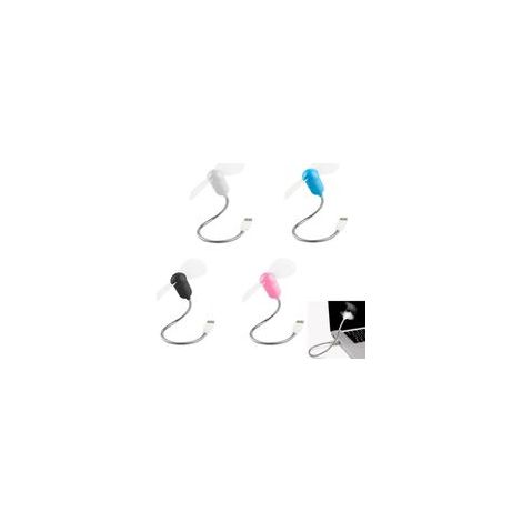 USB-Lüfter, 4 kleine Lüfter, Mini-USB-Lüfter aus Metall, Mini-USB-Lüfter, flexibler Lüfter, leiser tragbarer Desktop-Lüfter für Laptops (1/5)