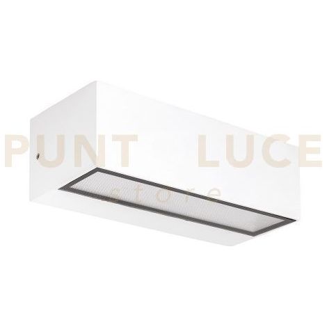 GES2240 APPLIQUE PICCOLO BIEMISSIONE LED CCT 300-4000-5000K 800-1000-980LM 6W BIANCO OPACO