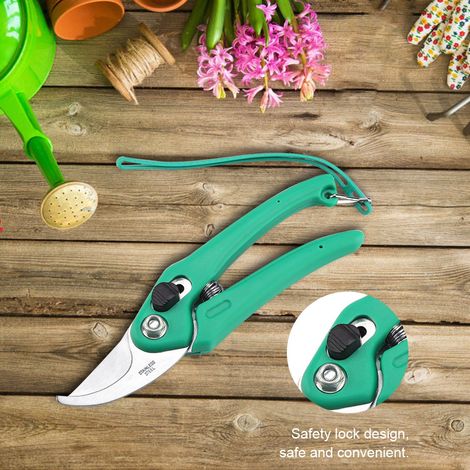 Sécateur en acier inoxydable, ciseaux pour couper les brindilles, outil de jardinage (1/5)