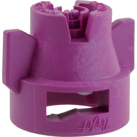 Tobera est谩ndar doble chorro plano XRC 110掳 025 violeta pl谩stico TeeJet TEEJET XRC110025VP