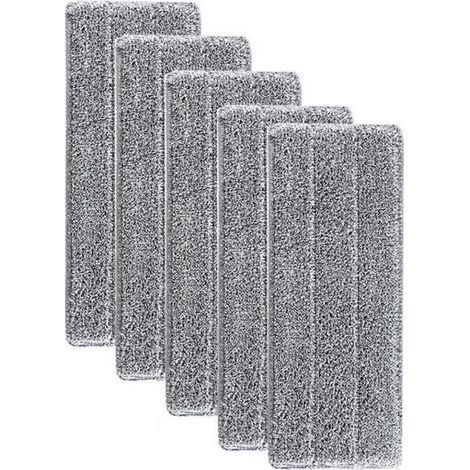 Cloths in Microfiber for Brushes Lave-Sol Cover of Cleaning of Replacement Head of Household of Mop for Brushes Flat 33x12mm (1/4)