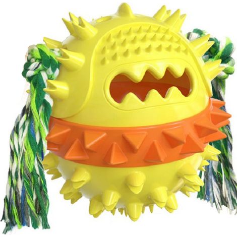 Jouet multifonctionnel pour animaux de compagnie pour le nettoyage des dents - Balle à mâcher (1/5)