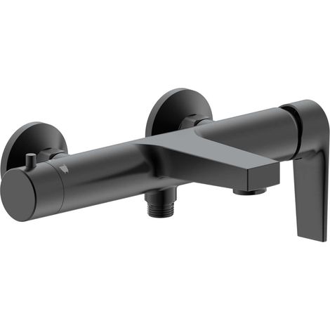 kielle Harmonia I - Miscelatore per vasca da bagno, nero opaco 10332104 (1/4)