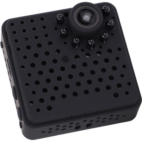 Mini caméra de sécurité Wi-Fi avec vision nocturne infrarouge et détection de mouvement, batterie 1150 mAh, petite caméra HD pour la maison, l'intérieur et l'extérieur. (1/5)
