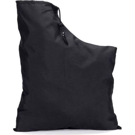 Leaf blower vacuum bag, made of polyester with a zipper and bottom emptying.