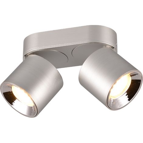 Plafonnier 2xgu10 max 10w metal nickel mat - trio - guayana 73363948 73363948 73363948 73363948 73363948 73363948 73363948 73363948 (1/5)