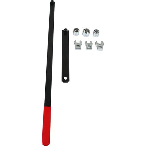 GARRYFIZH Ensemble d'outils professionnels pour courroie serpentine, 8 pièces, en acier au carbone, outils universels de réparation automobile